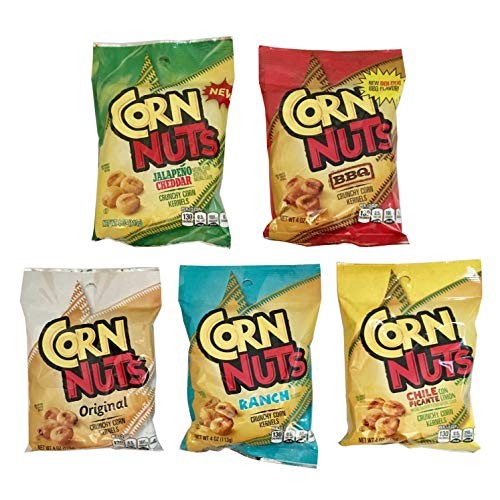 Corn Nuts Variety Pack 4Oz Size Pack Of 5 1 Of Each - Bbq, Ran
