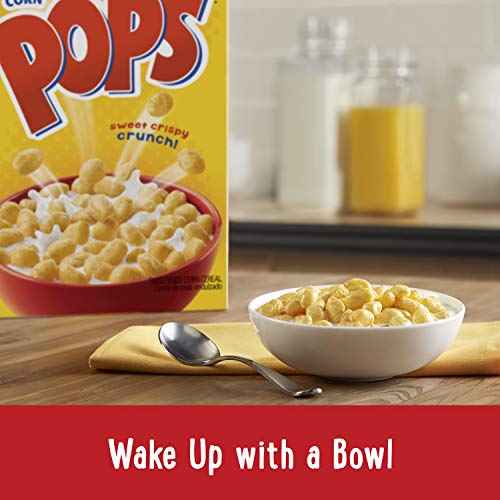 Kelloggs Corn Pops, Breakfast Cereal, Original, Excellent Sourc