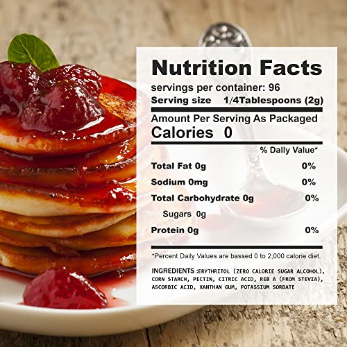 Cornabys Sugar-Free Jam In A Jiffy - Instant Fresh Or Freezer J