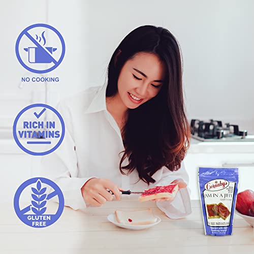 Cornabys Sugar-Free Jam In A Jiffy - Instant Fresh Or Freezer J
