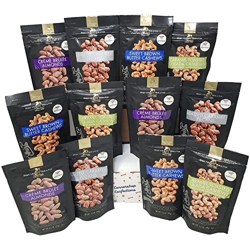 Squirrel Brand Nuts Variety Pack - 12 bags - Sweet Brown Butter ...