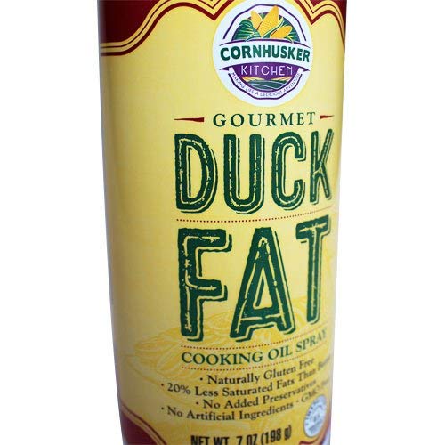 Cornhusker Kitchen Gourmet Duck Fat Spray Cooking Oil Bottle — A