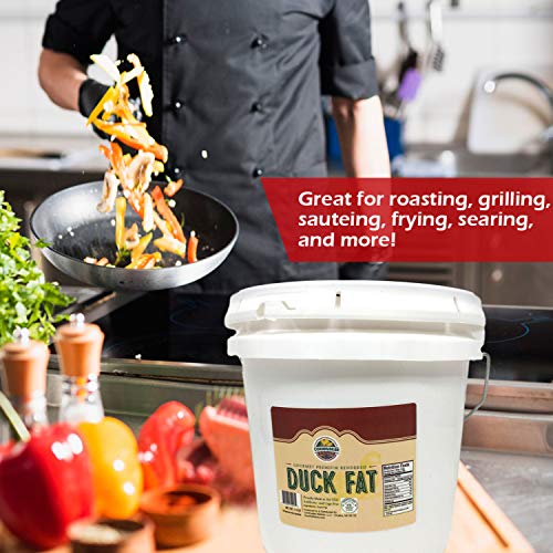 Cornhusker Kitchen Gourmet Rendered Duck Fat Cooking Oil — All N