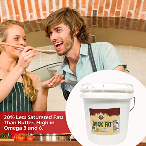 Cornhusker Kitchen Gourmet Rendered Duck Fat Cooking Oil — All N