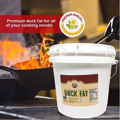 Cornhusker Kitchen Gourmet Rendered Duck Fat Cooking Oil — All N