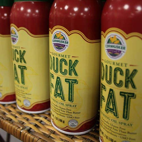 Cornhusker Kitchens Duck Fat Cooking Oil Spray 7 Oz - Case Of 6