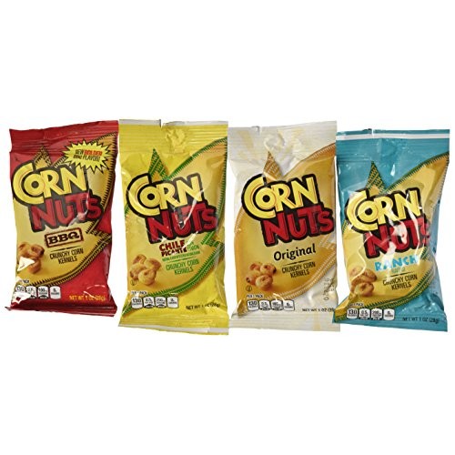 Corn Nuts Crunchy Corn Kernels Variety Pack -1 Oz Bags 12 Count