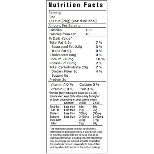 Kraft Corn Nuts Ranch, 4 Oz Pack Of 5