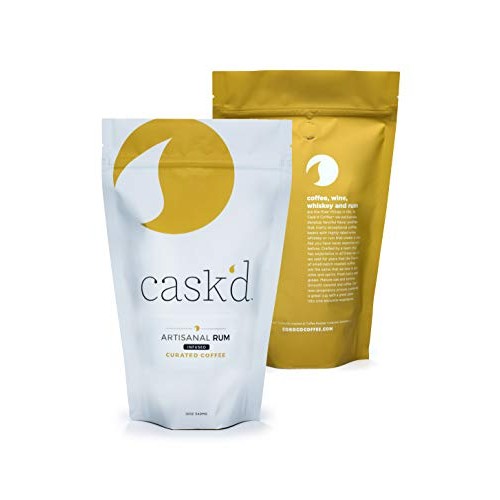 Cask’D Artisanal Rum Coffee - Made With Medium Roast Brazilian C