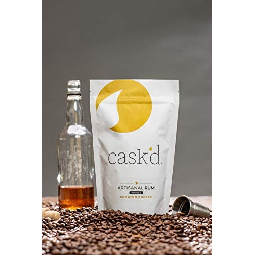 Cask’D Artisanal Rum Coffee - Made With Medium Roast Brazilian C