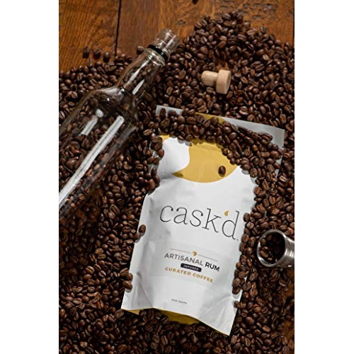 Cask’D Artisanal Rum Coffee - Made With Medium Roast Brazilian C