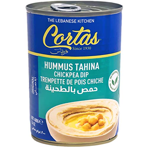 Cortas Hummus Tahini Chick Peas Dip, Ready To Serve, Pack Of 6,
