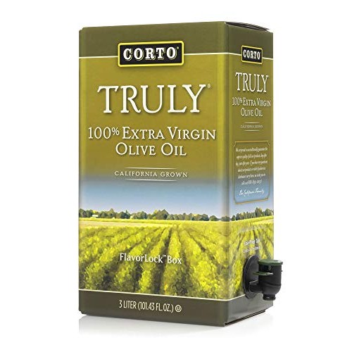 Corto Extra Virgin Olive Oil From California, 3 Liter Fresh Sea Corto Extra Virgin Olive Oil From California, 3 Liter Fresh Sea