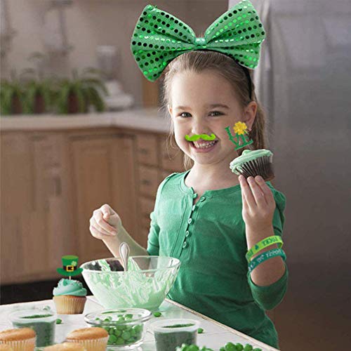 St Patricks Day Dessert Cupcake Toppers, Saint Pattys Day 16 P