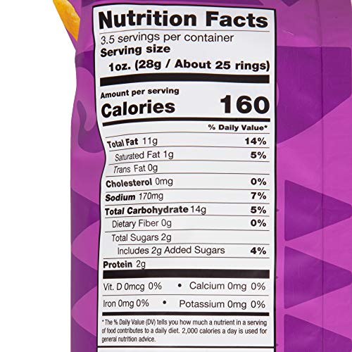 Cosmos Creations Sweet Maui Onion Rings 3.5 Oz - Delicious Baked