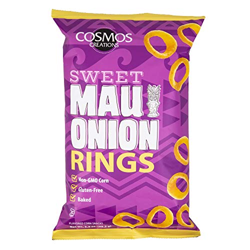 Cosmos Creations Sweet Maui Onion Rings 3.5 Oz - Delicious Baked
