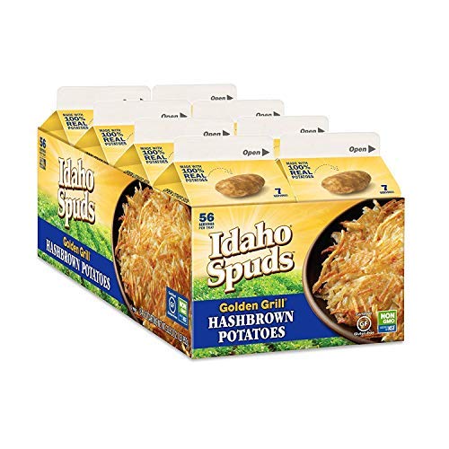 Golden Grill Russet Hashbrown Potatoes Net Wt 4.2 Ounce 119G
