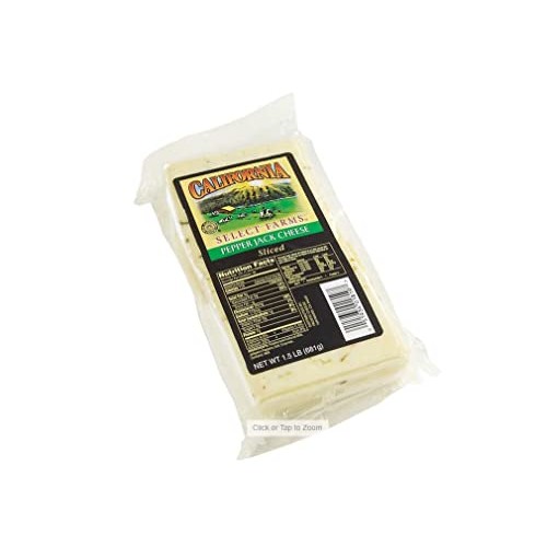 California Select Farms Sliced Pepper Jack Cheese - Monterey Jac...