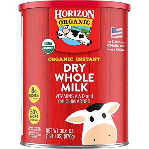 Organic Dry Whole Milk 30.6Oz 1.91Lbs