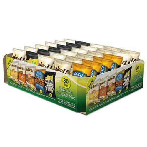 Frito-Lay Baked &Amp; Popped Mix Variety Pack, Assorted, 30 Bags Per