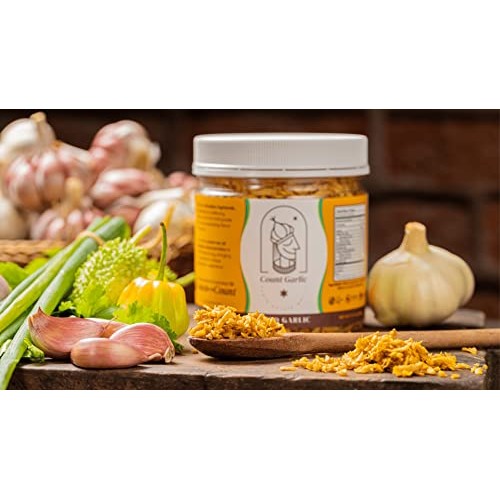 COUNT GARLIC - FRIED GARLIC - Crispy Premium Purple Garlic, Roas...