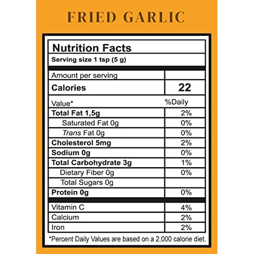 COUNT GARLIC - FRIED GARLIC - Crispy Premium Purple Garlic, Roas...