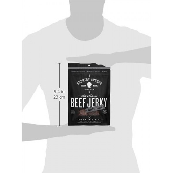 Country Archer, Original Beef Jerky, 3 Ounce
