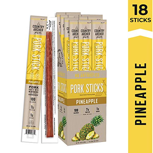 Pineapple Pork Meat Sticks By Country Archer | Antibiotic Free |