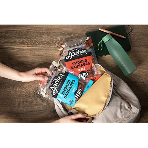 Zero Sugar Smoked Sausages by Country Archer, 100% Grass Fed & F...