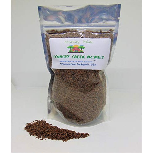 3 Oz Whole Caraway Seed Seasoning- A Unique Nutty, Bittersweet,