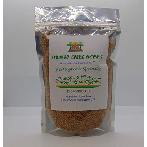 Fenugreek Sprouting Seed, Non Gmo - 6 Oz - Country Creek Acres B