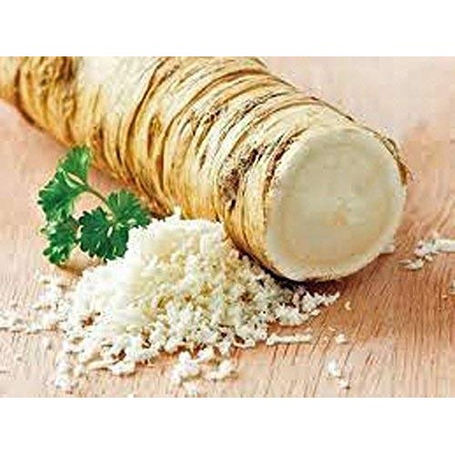 Horseradish Root, Big Top Western, 1 Pound Sold By Weight. Gre