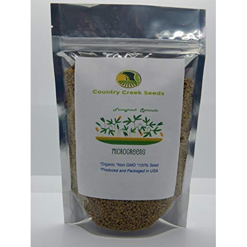 Fenugreek Sprouting Seed, Organic, Non Gmo - 10 Oz - Country Cre