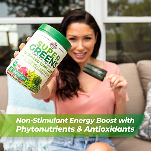 Country Farms Super Green Drink Mix, Natural, 10.6 Ounce Packag