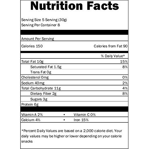 Country House Pumpkin Seed Crunch Pack 5 Counts With Chia And