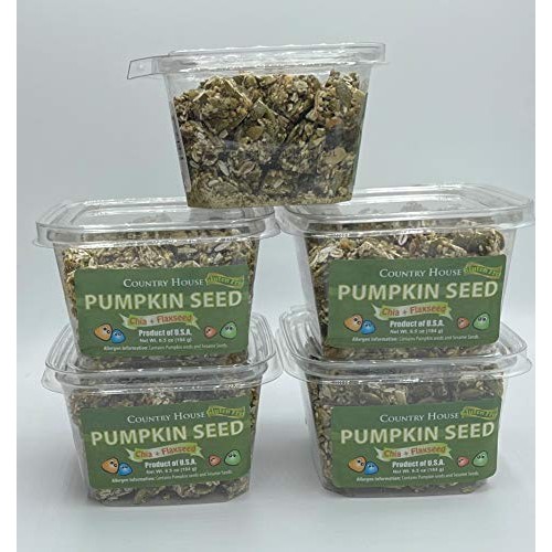 Country House Pumpkin Seed Crunch Pack 5 Counts With Chia And