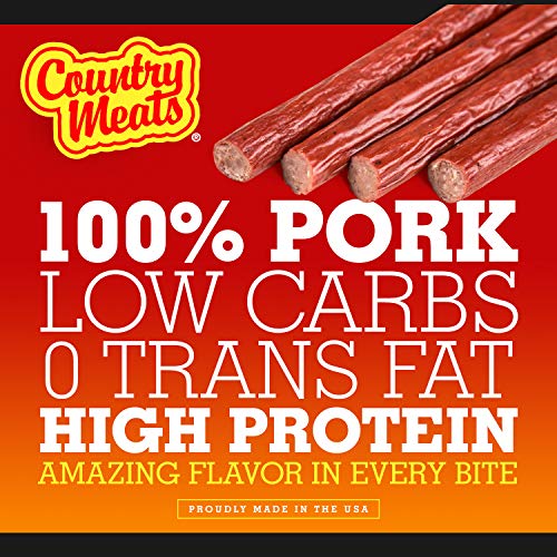 Country Meats, Meat Sticks, 0 Trans Fat, Low Carb, High Protein,