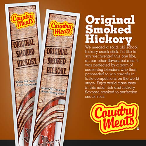 Country Meats, Snack Sticks, Usda Certified, 0 Trans Fat, Low Ca