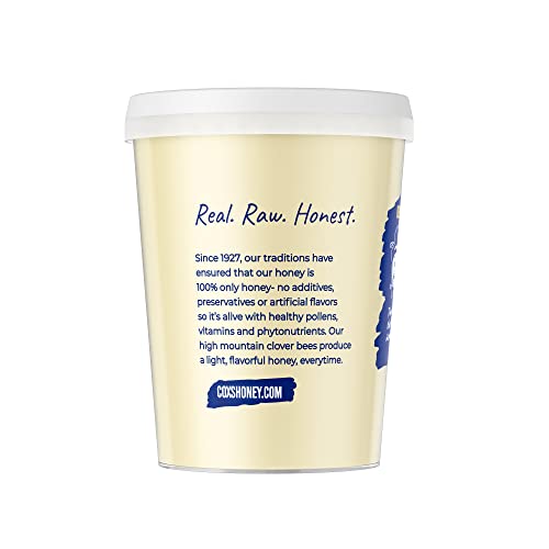 Coxs Honey - Creamed Whipped Honey Raw Unfiltered, 40 Oz | 100%