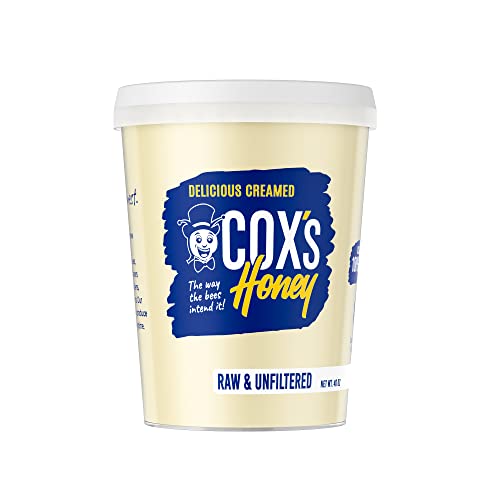 Coxs Honey - Creamed Whipped Honey Raw Unfiltered, 40 Oz | 100%