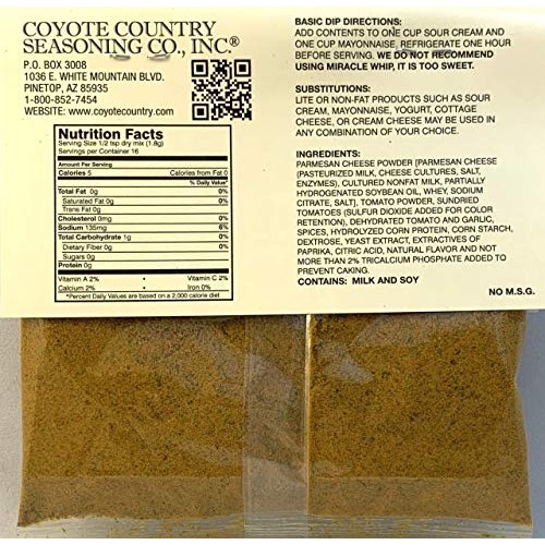 Sun-Dried Tomato Pesto Dip Mix 3 Pack