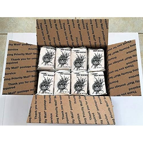 Crab Ship Biscuit 3.15 Oz 1 Box=20 Packs Product Of Japan