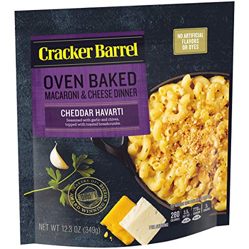 Cracker Barrel Oven Baked Cheddar Havarti Macaroni &Amp; Cheese 12.