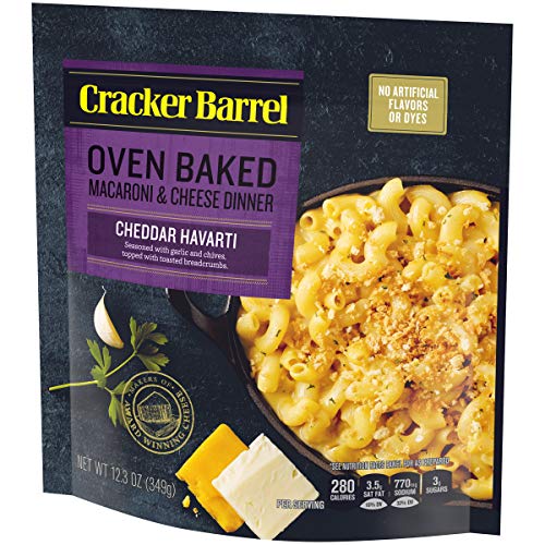 Cracker Barrel Oven Baked Cheddar Havarti Macaroni &Amp; Cheese 12.