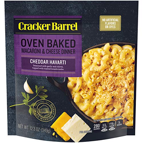 Cracker Barrel Oven Baked Cheddar Havarti Macaroni &Amp; Cheese 12.