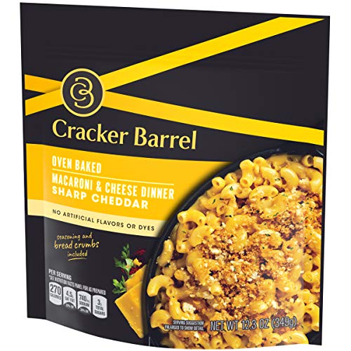 Cracker Barrel Oven Baked Sharp Cheddar Macaroni And Cheese Dinn