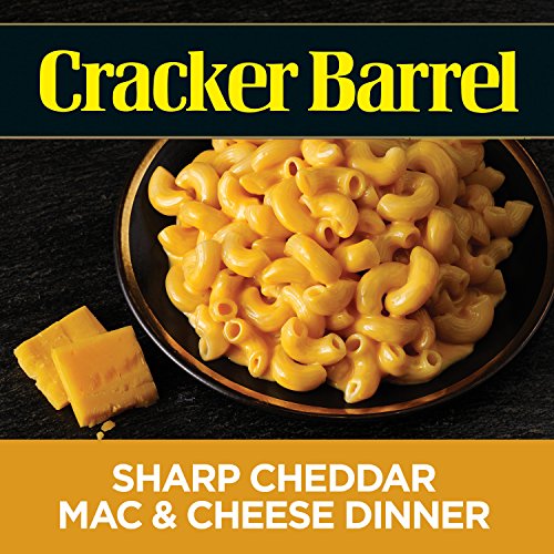 Cracker Barrel Sharp Cheddar Macaroni And Cheese Dinner 14 Oz Box