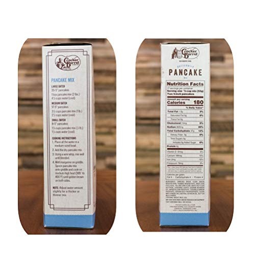 Cracker Barrel Buttermilk Pancake Mix 2 Lb And Pure Natural Syru