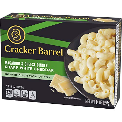 Cracker Barrel Sharp White Cheddar Macaroni &Amp; Cheese Single Bowl