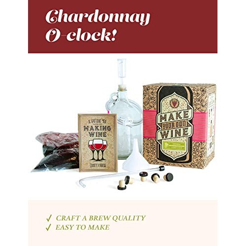 Craft A Brew Home Chardonnay Making Kit – Easy Beginners With In